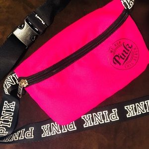 Victoria Secret Pink Fanny Pack in hot pink